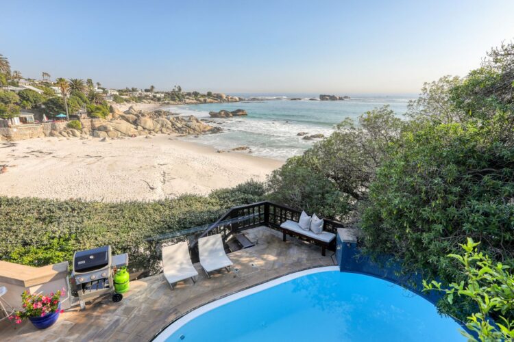 Beach Villa Khaya Luxus Ferienhaus Kapstadt Mieten Strandlage