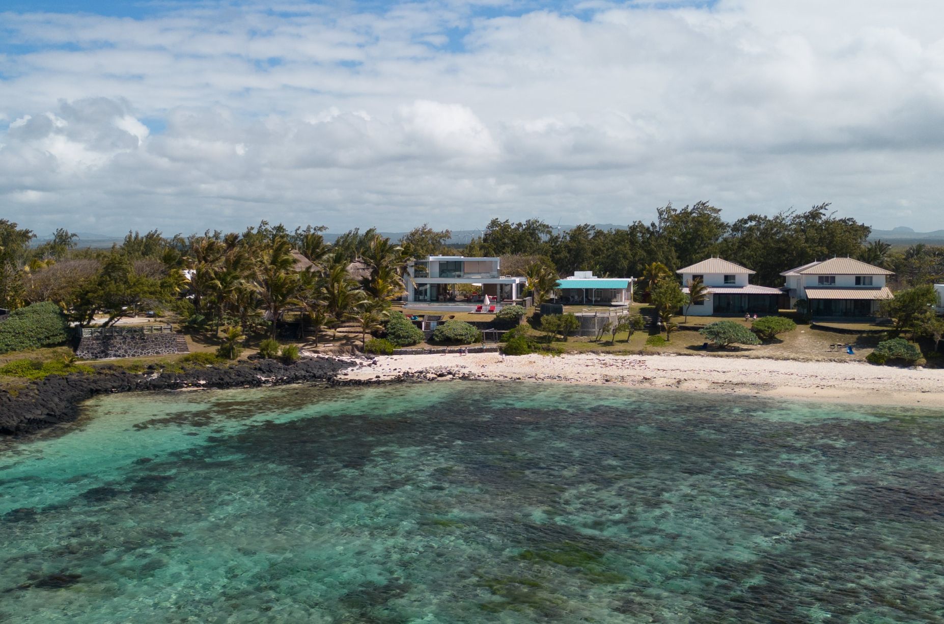 Beach Villa Lafayette Luxus Ferienhaus Mauritius Mieten Lage