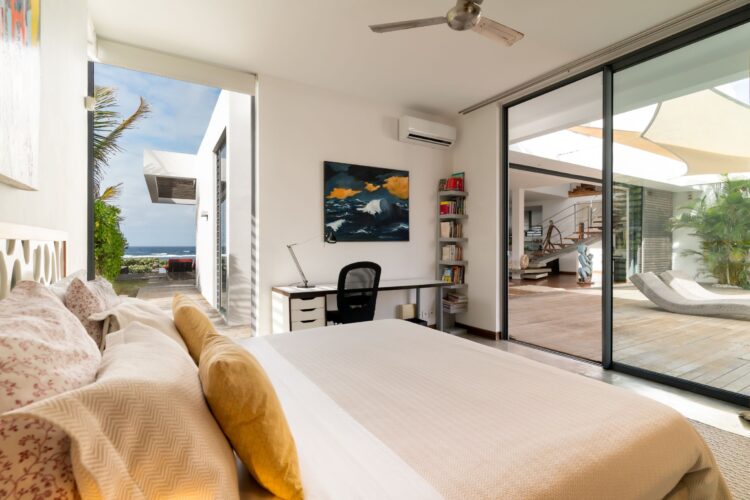 Beach Villa Lafayette Luxus Ferienhaus Mauritius Mieten Schlafen