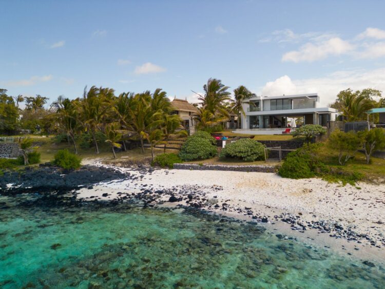 Beach Villa Lafayette Luxus Ferienhaus Mauritius Mieten Strand