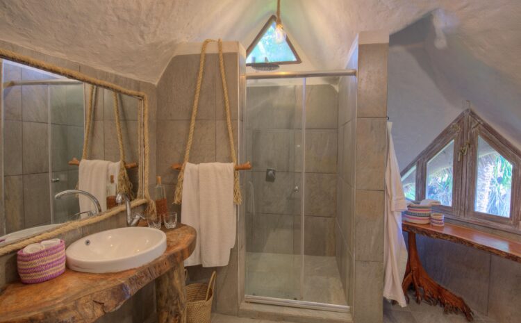Beach Villa Luxus Ferienhaus Kenia Mieten Bad