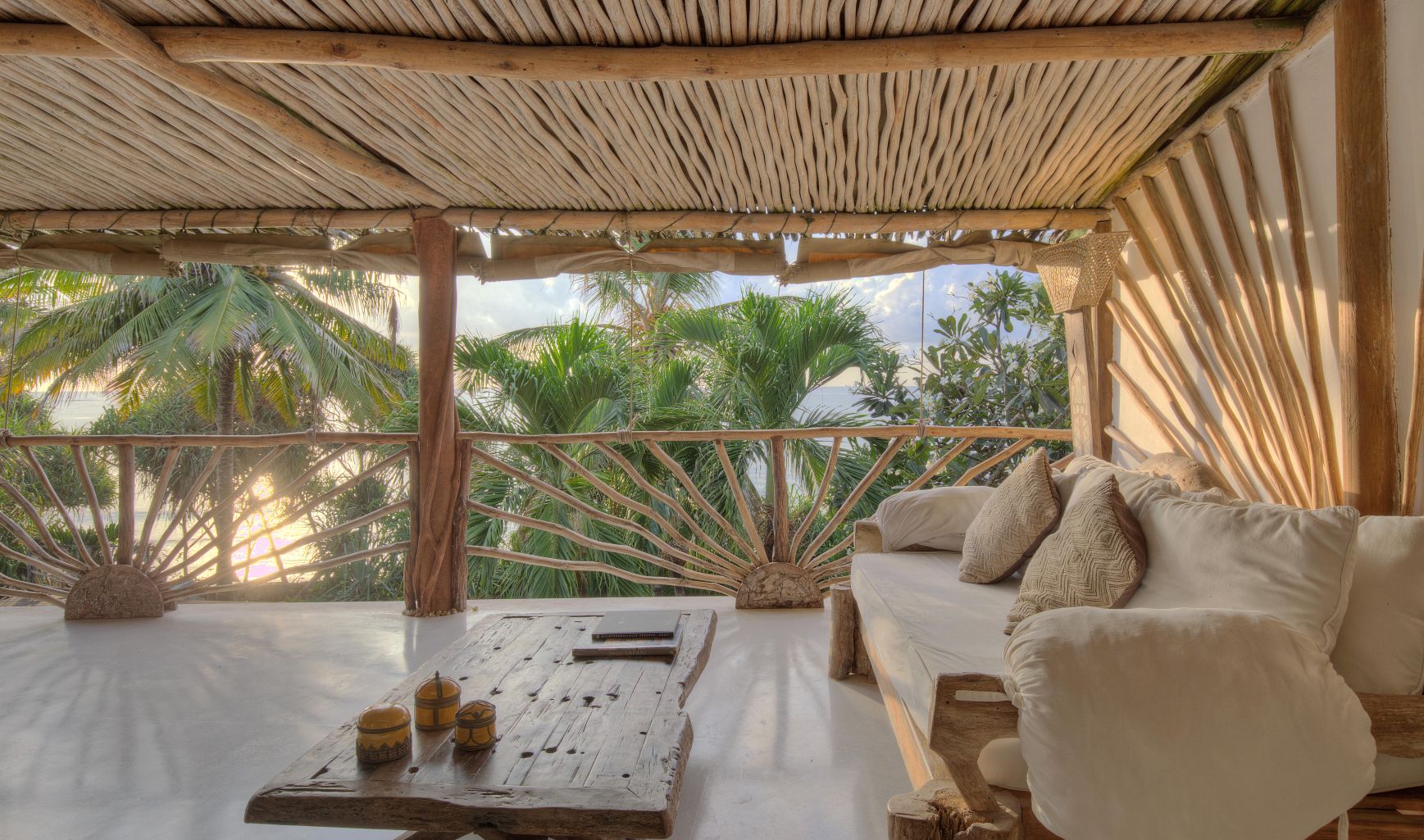 Beach Villa Luxus Ferienhaus Kenia Mieten Lounge