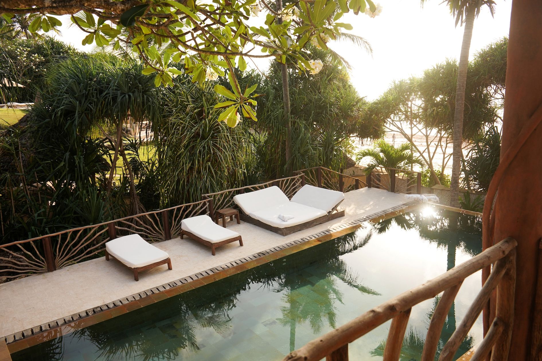Beach Villa Luxus Ferienhaus Kenia Mieten Pool Neu
