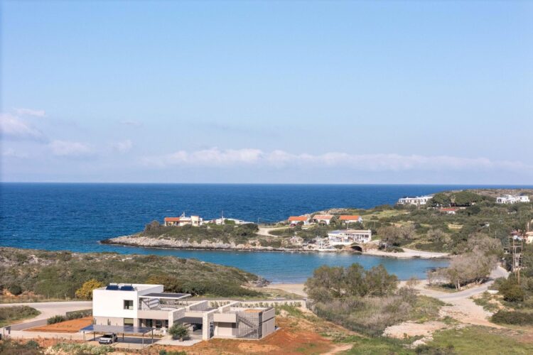 Beach Villa Tersana Luxus Ferienhaus Kreta Mieten Ort