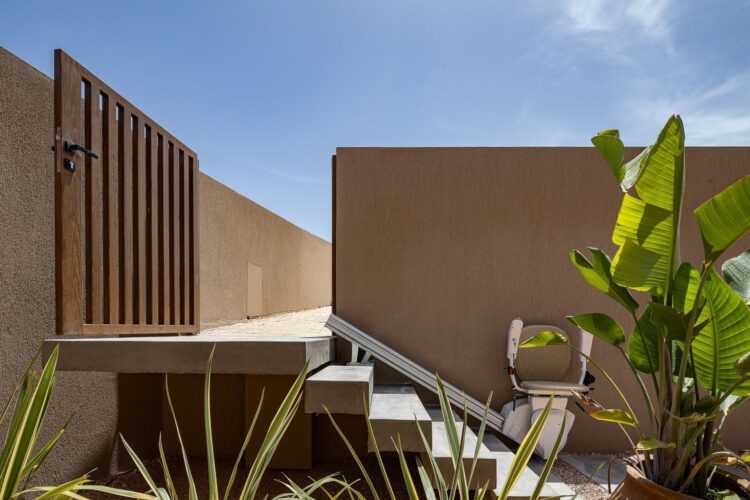 Beachfront Sanctuary Villa Luxus Villa Kreta Mieten Lift