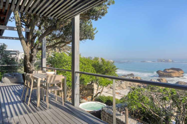 Beachfront Villa Nandi Luxus Ferienhaus Kapstadt Mieten Jacuzzi