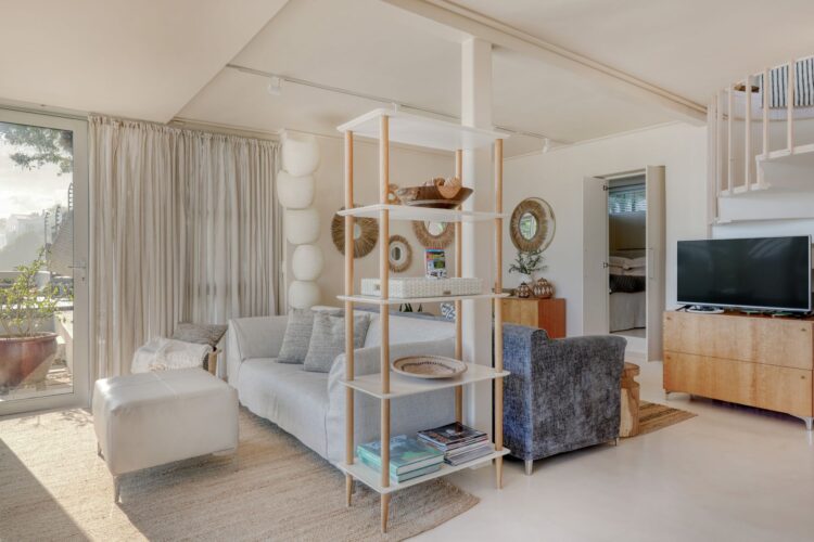 Beachfront Villa Nandi Luxus Ferienhaus Kapstadt Mieten Tv Room