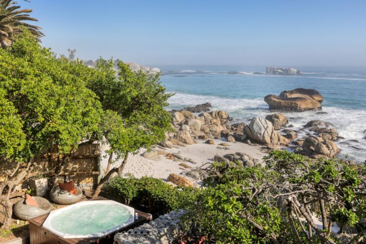 Beachfront Villa Nandi Luxus Ferienhaus Kapstadt Mieten Whirlpool