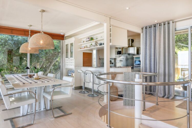 Beachfront Villa Nandi Luxus Ferienhaus Kapstadt Mieten Wohnküche