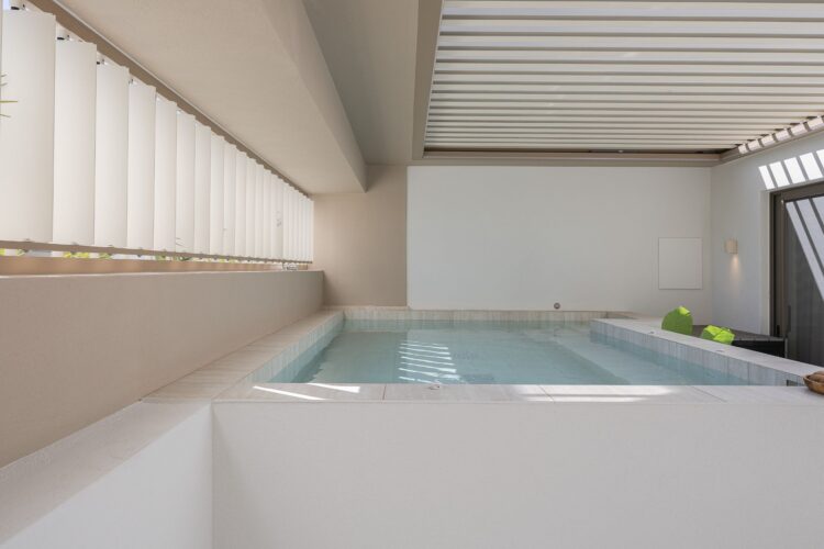 Beachside Villa Missiria Luxus Ferienhaus Kreta Mieten Pool