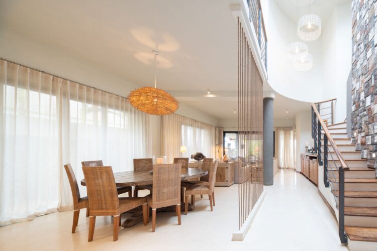 Beachvilla Douce Luxus Ferienhaus Mauritius Mieten Wohnbereich
