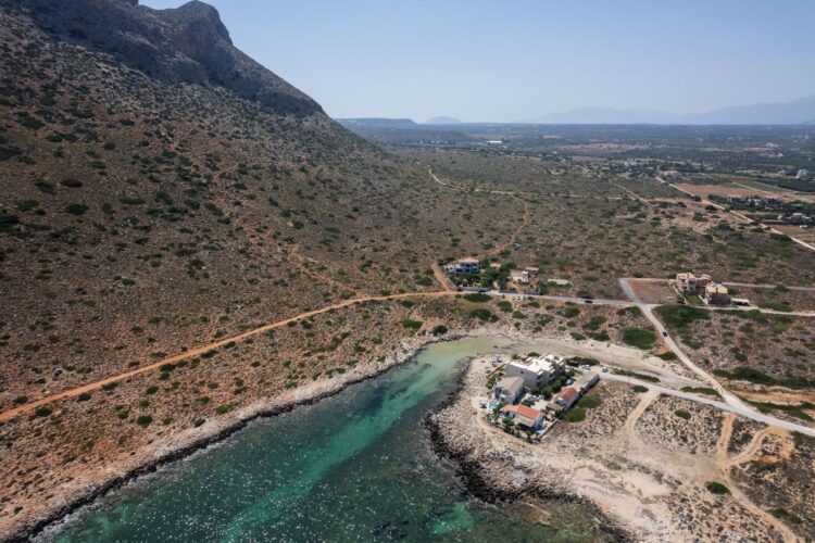 Beachvilla Elena Luxus Ferienhaus Kreta Am Meer Mieten Lage