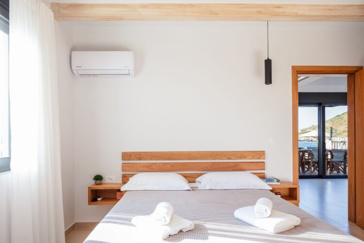 Beachvilla Elena Luxus Ferienvilla Kreta Am Meer Mieten Schlafzimmer