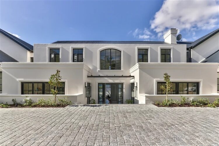 Bishopscourt Residence Luxus Ferienhaus Kapstadt Mieten Fassade