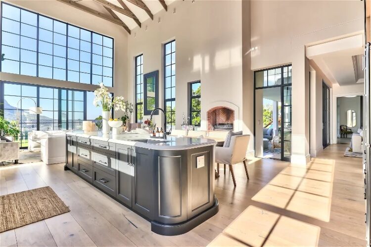 Bishopscourt Residence Luxus Ferienhaus Kapstadt Mieten Kochinsel