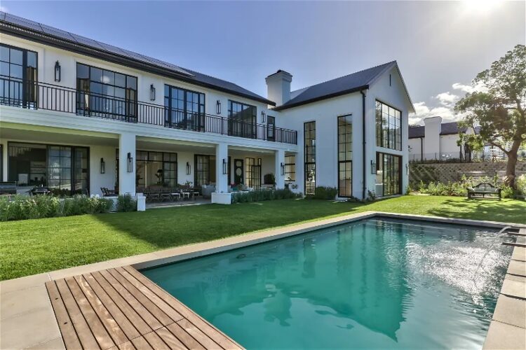 Bishopscourt Residence Luxus Ferienhaus Kapstadt Mieten Pool