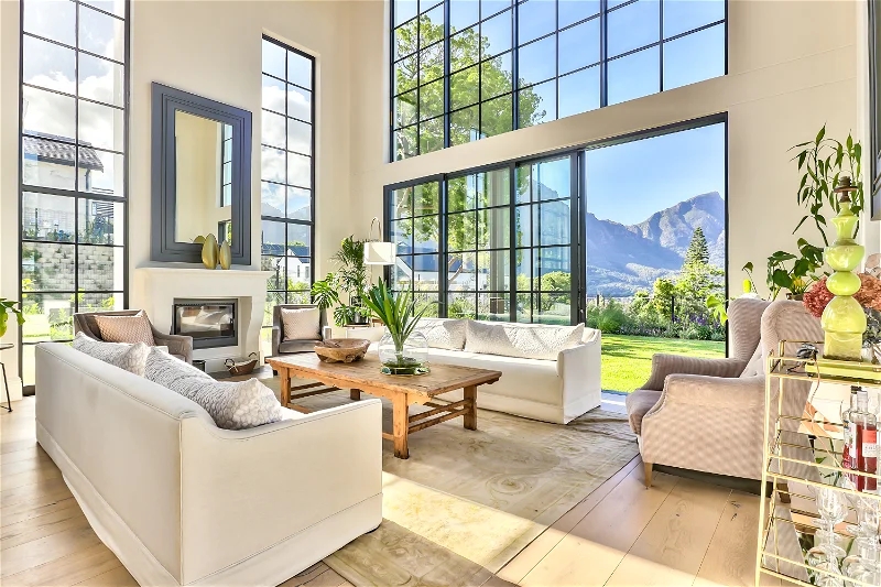 Bishopscourt Residence Luxus Ferienhaus Kapstadt Mieten Sofas