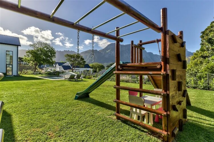 Bishopscourt Residence Luxus Ferienhaus Kapstadt Mieten Spielplatz