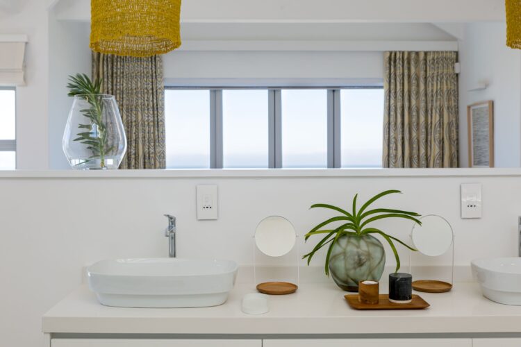 Blue Horizons Villa Luxus Ferienhaus Noordhoek Kapstadt Mieten Bad