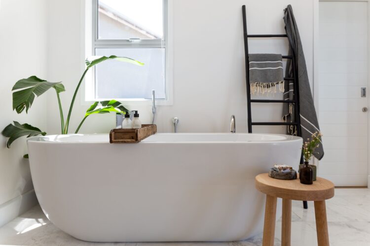 Blue Horizons Villa Luxus Ferienhaus Noordhoek Kapstadt Mieten Badewanne