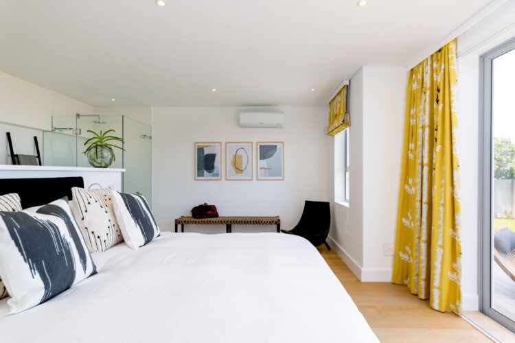 Blue Horizons Villa Luxus Ferienhaus Noordhoek Kapstadt Mieten Bett