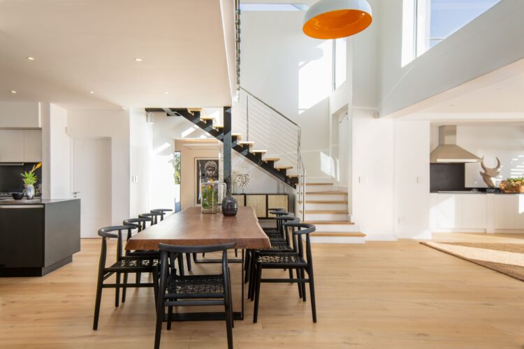 Blue Horizons Villa Luxus Ferienhaus Noordhoek Kapstadt Mieten Esstisch