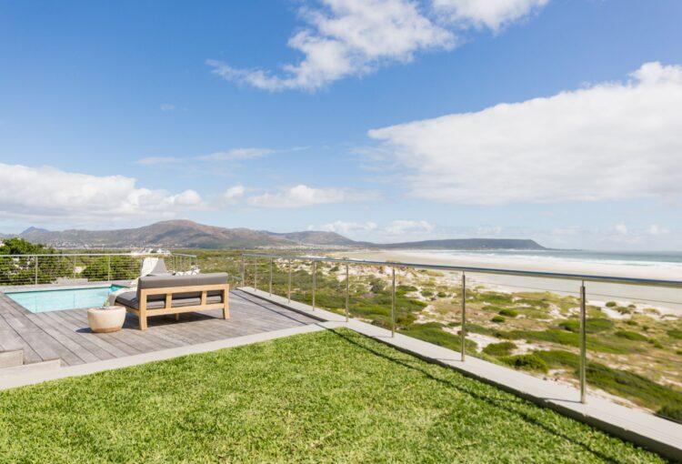 Blue Horizons Villa Luxus Ferienhaus Noordhoek Kapstadt Mieten Garten