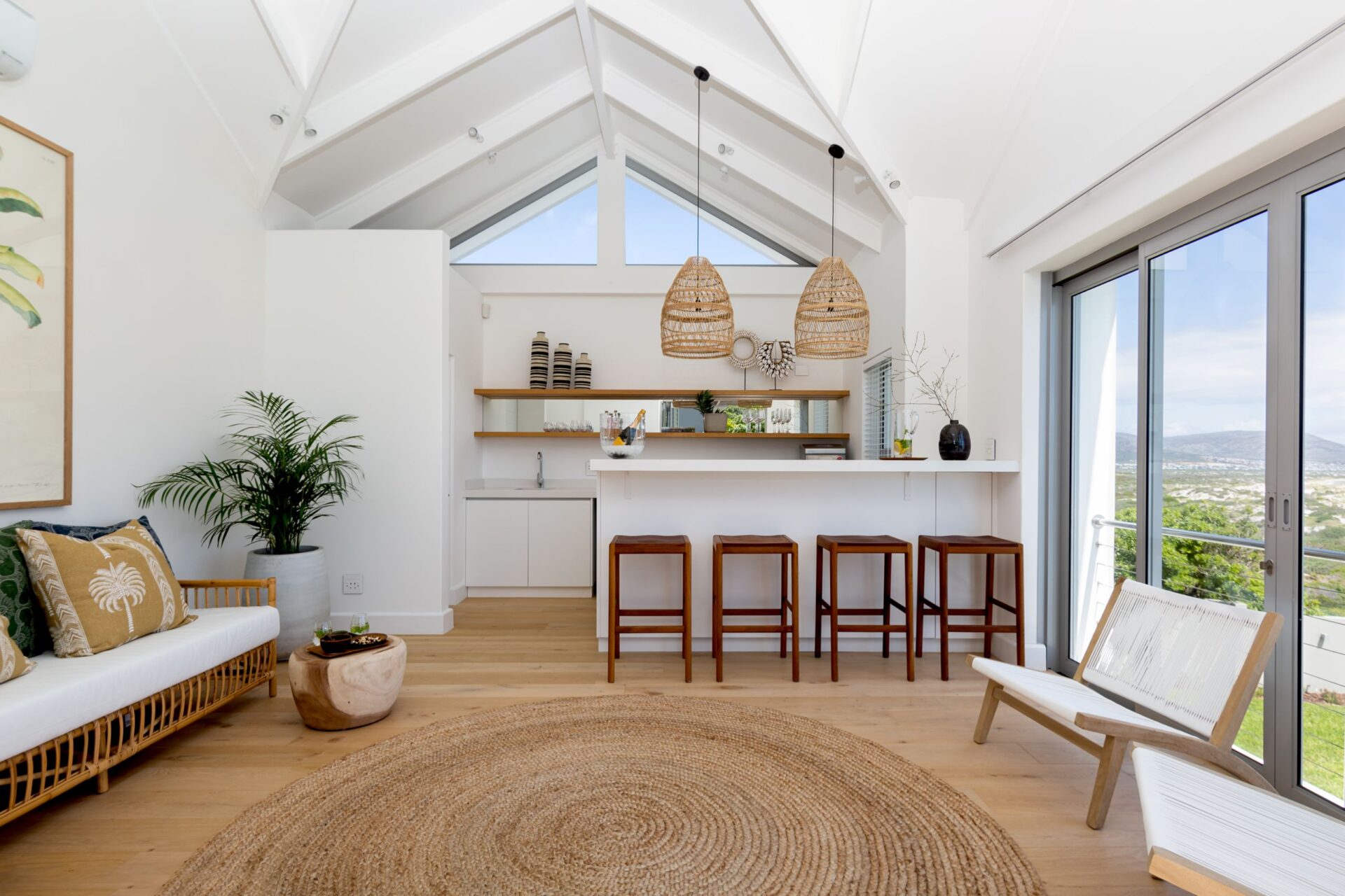Blue Horizons Villa Luxus Ferienhaus Noordhoek Kapstadt Mieten Kitchenette