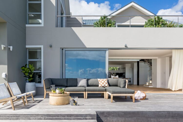 Blue Horizons Villa Luxus Ferienhaus Noordhoek Kapstadt Mieten Lounge