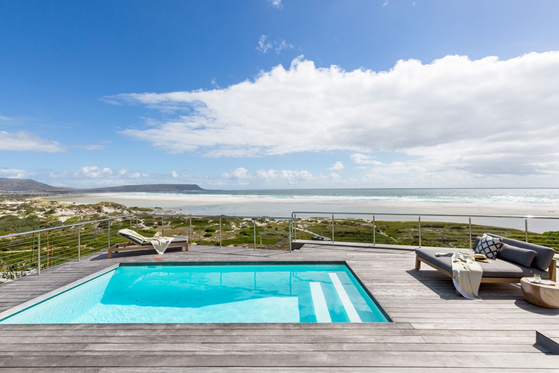 Blue Horizons Villa Luxus Ferienhaus Noordhoek Kapstadt Mieten Meerblick