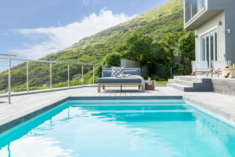 Blue Horizons Villa Luxus Ferienhaus Noordhoek Kapstadt Mieten Pool