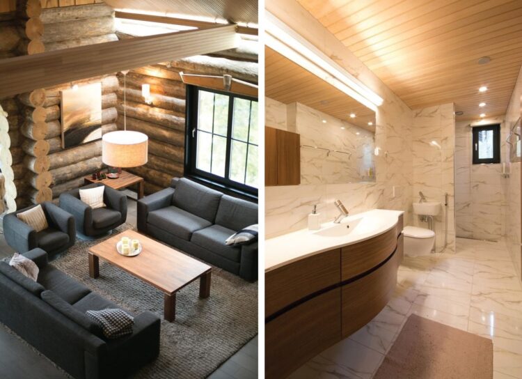 Borealis Lodge Luxus Ferienhaus Chalet Lappland Mieten (1)