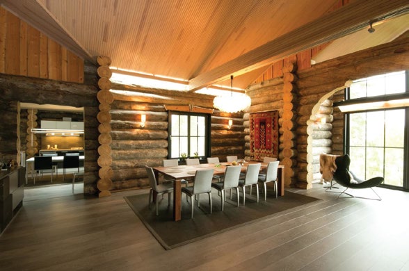 Borealis Lodge Luxus Ferienhaus Chalet Lappland Mieten (4)