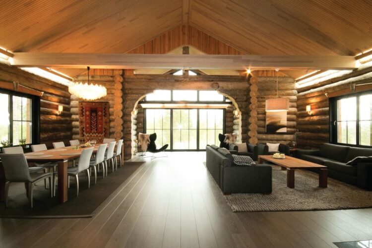 Borealis Lodge Luxus Ferienhaus Chalet Lappland Mieten (5)