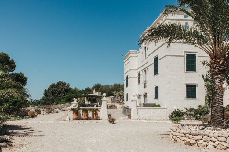 Boutique Villa Menorca Luxus Ferienhaus Mit Pool Mieten Außen