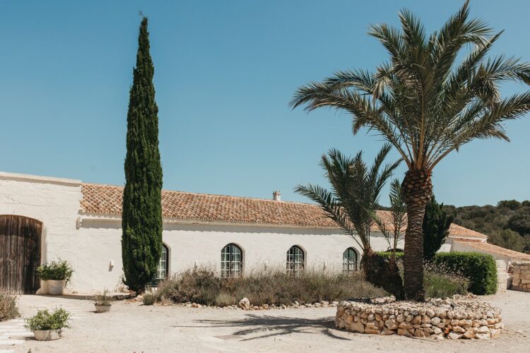Boutique Villa Menorca Luxus Ferienhaus Mit Pool Mieten Außenansicht