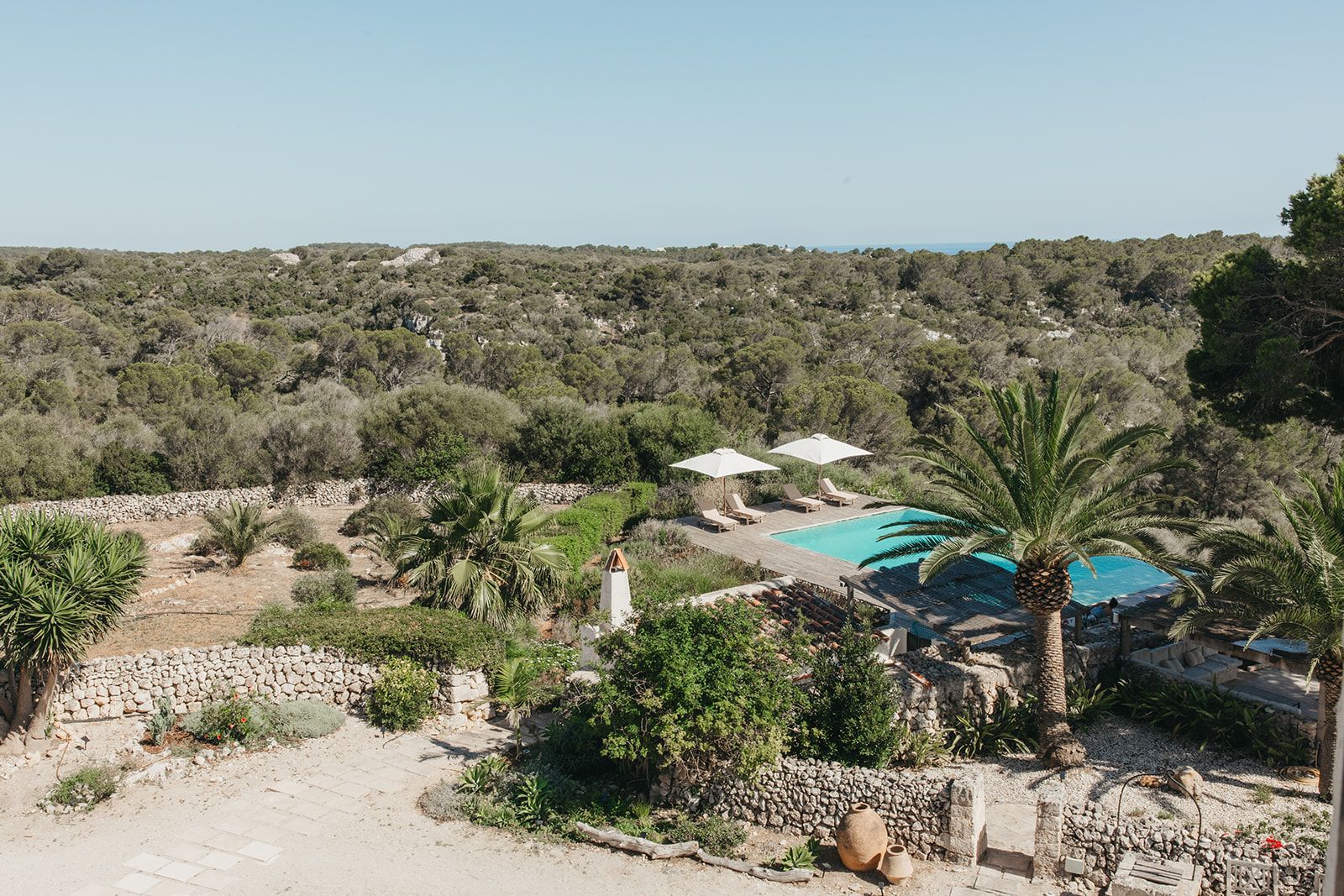 Boutique Villa Menorca Luxus Ferienhaus Mit Pool Mieten Umgebung