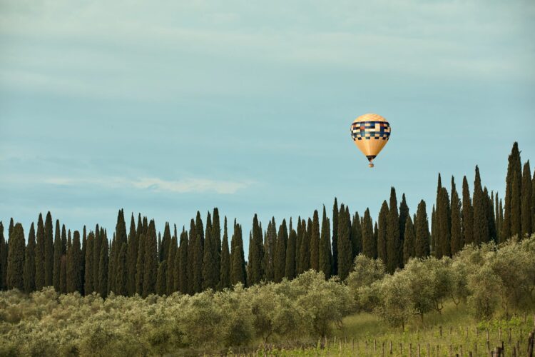Como Castelle Del Nero Hotel Toskana Mieten Ballonfahrt