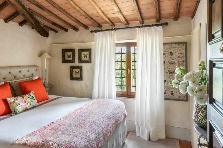 Cambolli Hideaway Luxus Ferienvilla Toskana Schlafzimmer 2