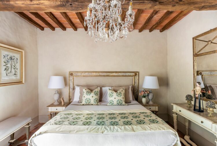 Cambolli Hideaway Luxus Ferienvilla Toskana Schlafzimmer 3
