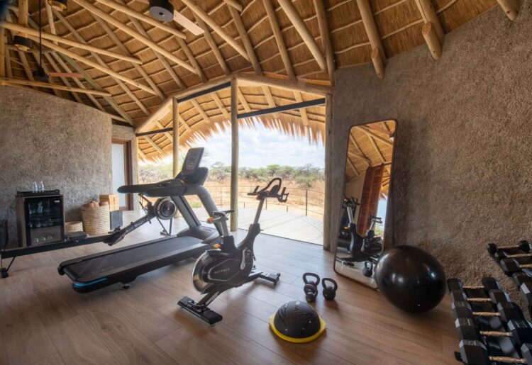 Camp Kala Luxus Safari Lodge Namibia Mieten Gym