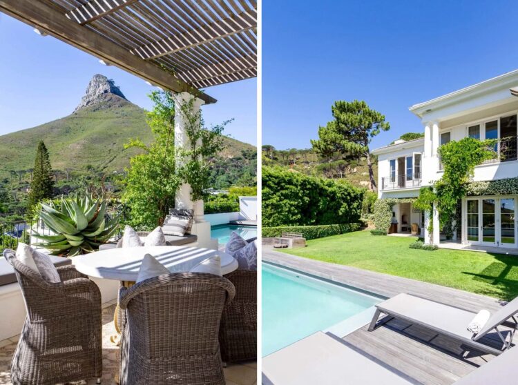 Camps Bay Homestead Luxus Ferienhaus Kapstadt Mieten Garten