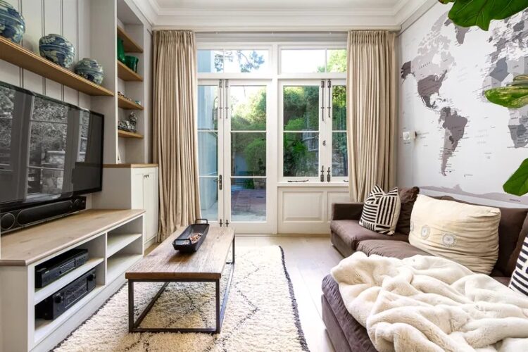 Camps Bay Homestead Luxus Ferienhaus Kapstadt Mieten Tv Room