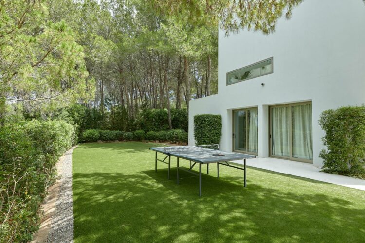 Can Jardin Familien Ferienhaus Auf Ibiza Mieten Tischtennisplatte