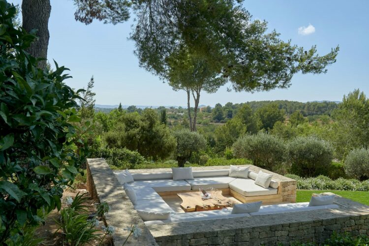 Can Jardin Luxus Villa Ibiza Mieten Loungebereich Im Garten