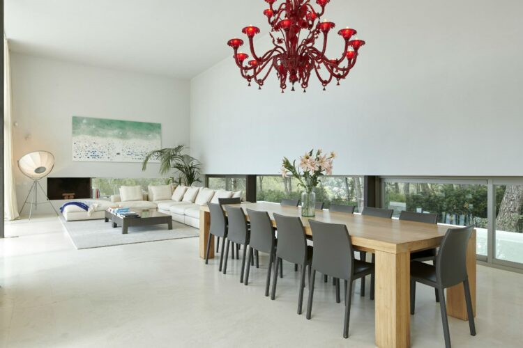 Can Jardin Luxus Villa Ibiza Mieten Offener Wohnbereich