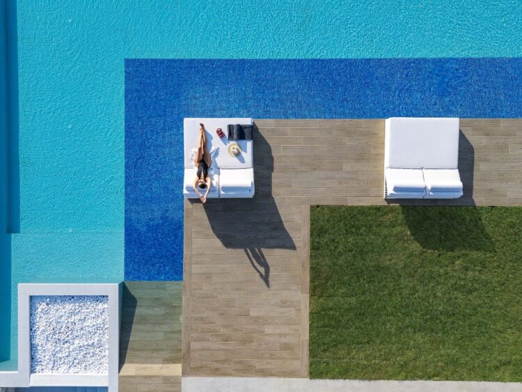 Canyon Hideaway Luxus Ferienhaus Auf Kreta Mieten Drohne