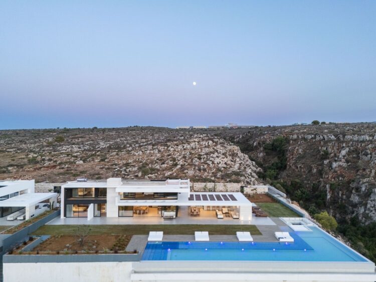 Canyon Hideaway Luxus Ferienhaus Auf Kreta Mieten Lage Am Canyon