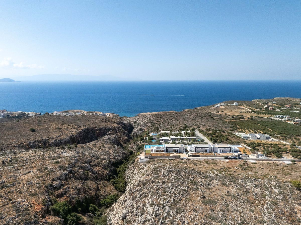 Canyon Hideaway Luxus Ferienhaus Auf Kreta Mieten Lage