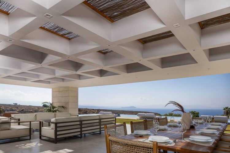 Canyon Hideaway Luxus Ferienhaus Auf Kreta Mieten Pergola